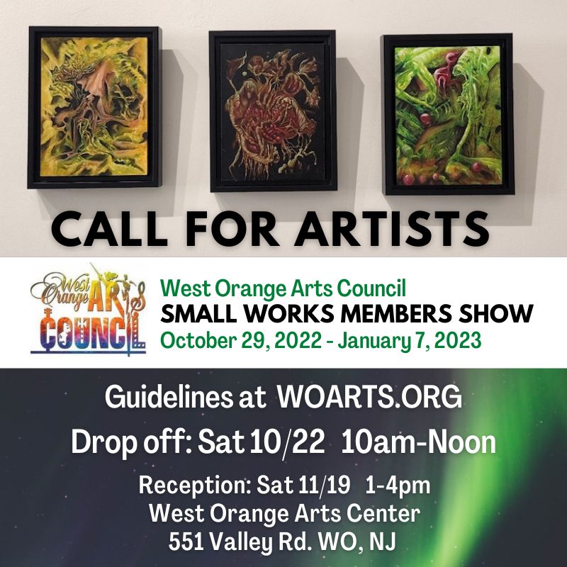 CALL FOR ARTISTS WOAC MEMBERS SMALL WORKS SHOW 2022